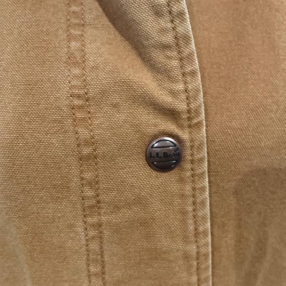 Very Vintage Long L.L. Bean Barn Jacket W/Removable Lining Size S - Picture 9 of 12